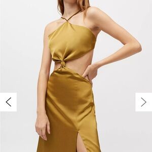 Contenta UO Exclusive Bianca Satin Dress